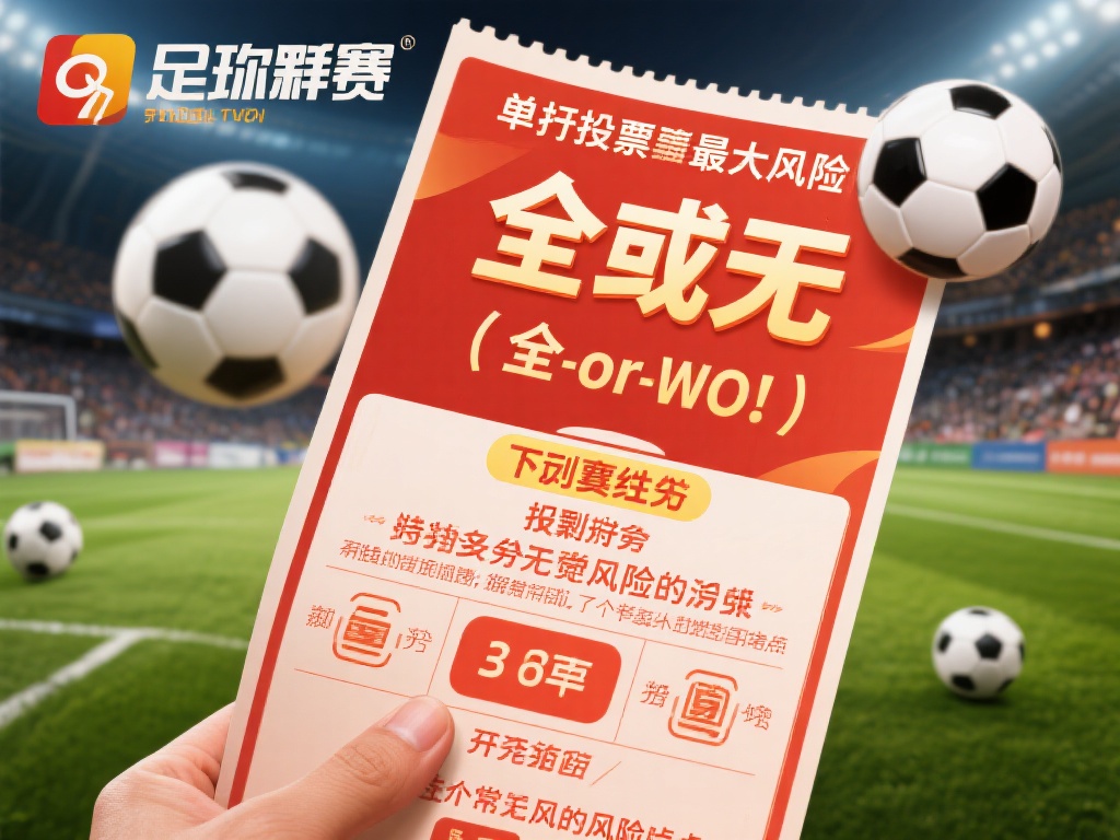 在足彩中，单笔下注的最大风险在于“全或无”的特性。